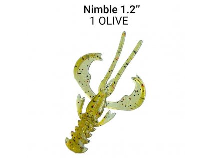 8896 nimble 3cm barva 1 olive 16 ks