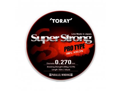 Vlasec pro přívlač Toray Nylon Super Strong 150m Gold 0,152mm 2,21kg