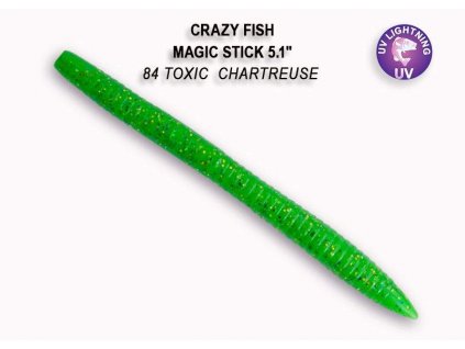 9533 magic stick 51 13 cm 8ks barva 84 toxic charteuse