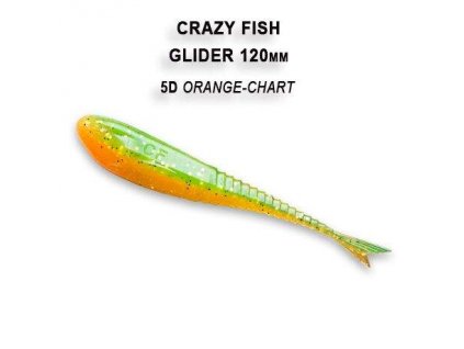 7178 glider 12cm barva 5d orange chart