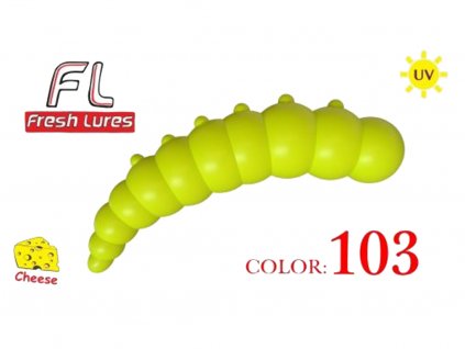 Gumová nástraha Fresh Lures Junior 1.2" #103 UV (14ks)