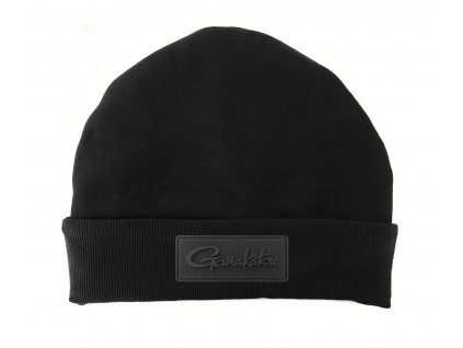 Pletená čepice Gamakatsu All Black Winter Hat