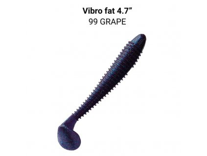 9852 vibro fat 12cm 99 grape 4ks