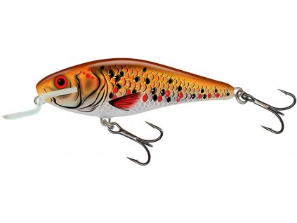 Wobler Salmo Executor Shallow Runner 7cm Holographic Golden Back