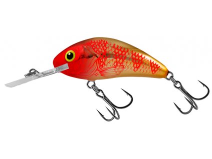 Wobler Salmo Rattlin Hornet 3,5cm Floating Golden Red Head