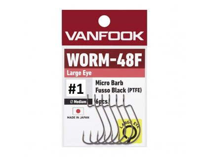 Worm 48F BIG EYE velikost 1 bal. 6ks