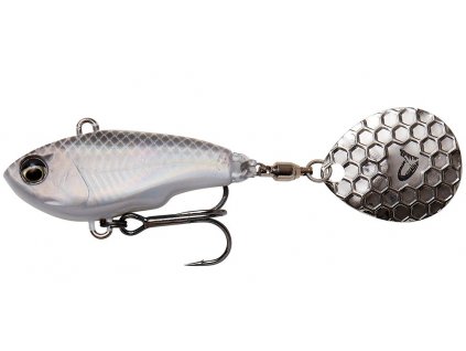 savage gear fat tail spin sinking white silver