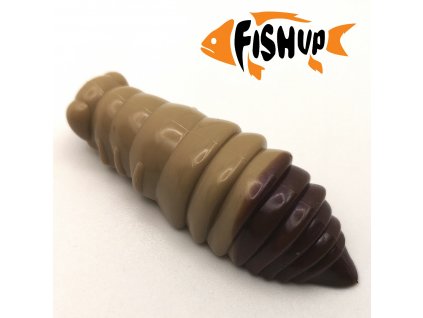 Gumová nástraha FishUp Maya 1,8" 4,6cm Coffee Milk/Earthworm SÝR (6ks)