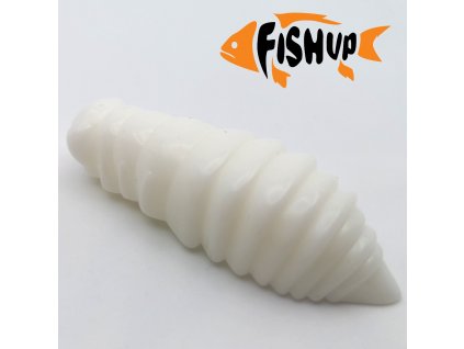 Gumová nástraha FishUp Maya 1,4" 3,5cm White SÝR (8ks)