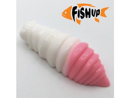 Gumová nástraha FishUp Maya 1,4" 3,5cm White/Bubble Gum SÝR (8ks)