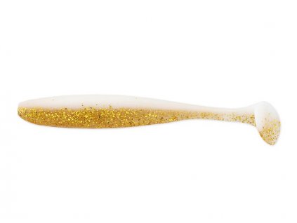 Gumová Nástraha Keitech Easy Shiner 2'' 5,4cm White Gold (12ks)