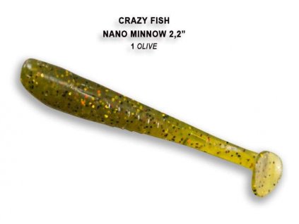 10663 nano minnow 55 cm 1 olive