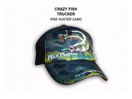 Čepice Crazy Pike Hunter Camo dětská velikost