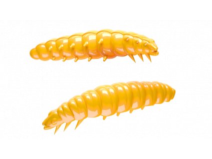 Gumová nástraha Libra Lures Larva 30mm Dark Yellow 008 Cheese (15ks)