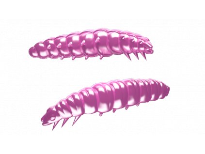 Gumová nástraha Libra Lures Larva 30mm Pink Pearl 018 Cheese (15ks)
