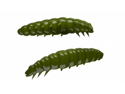 Gumová nástraha Libra Lures Larva 30mm Olive 031 Cheese (15ks)