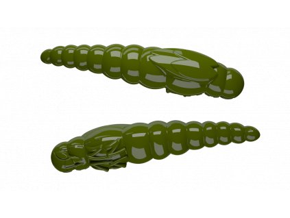 Gumová nástraha Libra Lures Largo Slim 28mm Olive 031 Cheese (15ks)