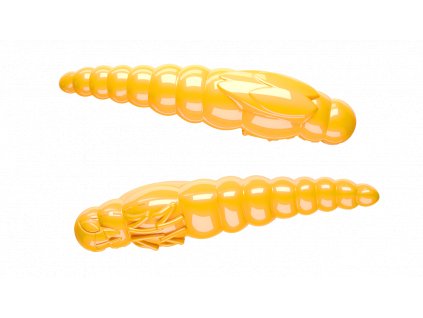 Gumová nástraha Libra Lures Largo Slim 34mm Dark Yellow 008 Cheese (12ks)