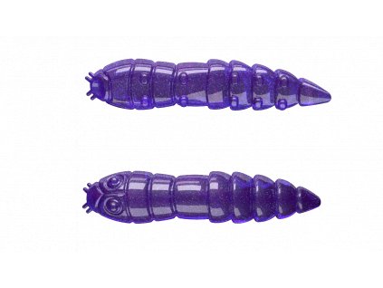 Gumová nástraha Libra Lures Kukolka 27mm Purple With Glitter 020 Cheese (15ks)