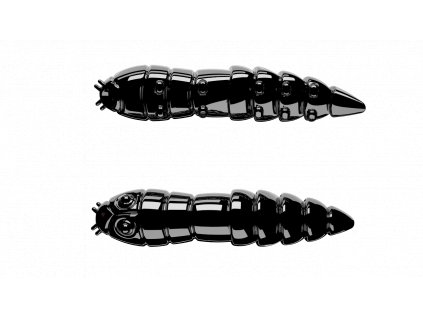 Gumová nástraha Libra Lures Kukolka 42mm Black 040 Cheese (10ks)