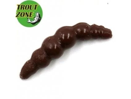 Gumová nástraha Trout Zone Brook 1,3" 3,2cm Chocolate 10ks