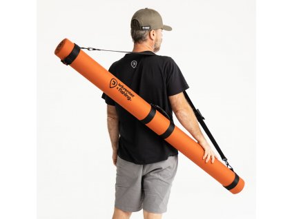 Rod tube Adventer fishing Orange1