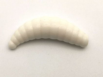 Gumová nástraha Ratterbaits Trout Maggot 33mm White Cheese (12ks)