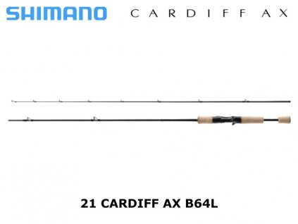 Přívlačový prut Shimano Cardiff AX Casting 1,93m 6'4" 1,5-8g 2pc