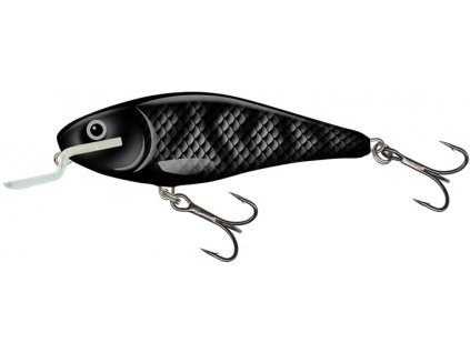 Wobler Salmo Executor Shallow Runner 12cm Floating Black Shadow