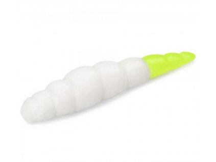 Gumová nástraha FishUp Yochu 1,7" 4,3cm White/Hot Chartreuse SÝR (8ks)