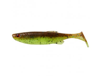 savage gear gumova nastraha fat minnow t tail bulk chartreuse pumpkin