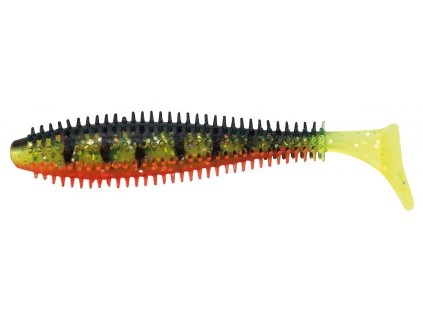 Gumová nástraha Ripper Fox Rage Spikey Shad 6cm Perch (UV)