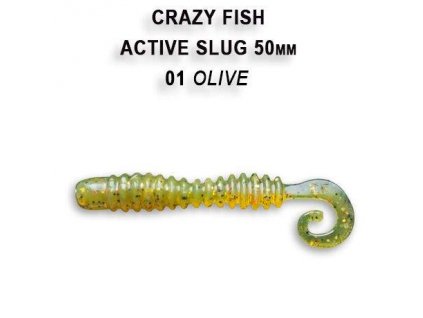 Active Slug 2 5cm barva 1 olive