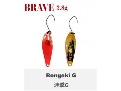 Vanfook FPB lures Brave 2,8g Rengeki G