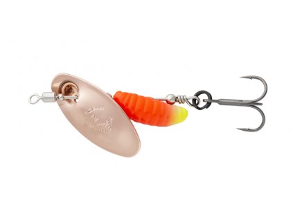 Rotační Třpytka Savage Gear Grub Spinner Vel.2 5,8g Copper Red Yellow (1ks)