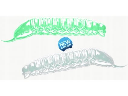 Gumová nástraha Libra Lures Goliath 45 – Glow UV Green 000 (Cheese) – 8ks/bal