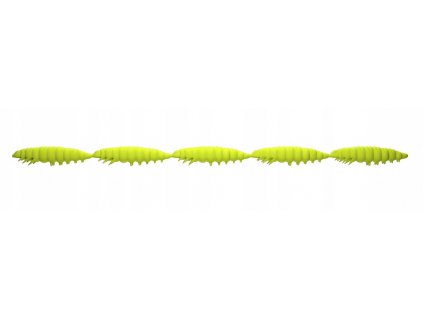 Gumová nástraha Libra Lures Larva Multi 5×25 – Hot Yellow 006 (Cheese) – 5x5ks/bal
