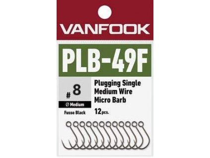 PLB-49F Plugging Single Medium Wire Micro Barb 12 pcs #8