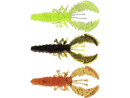 Gumová nástraha Westin CreCraw Slim Creaturebait 5,5cm Dark Water Mix 22 (6ks)