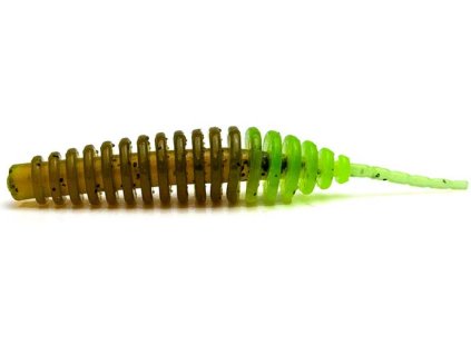 Gumová nástraha FishUp Tanta 2" 5,1cm #246 - Green Pumpkin / Chartreuse (9ks)