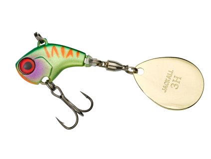 LCHTGTail Spinner Illex Deracoup 3/80Z 10g Lime Chart Tiger