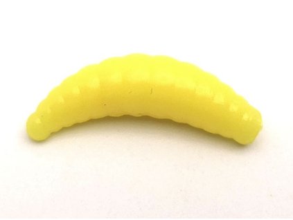 Gumová nástraha Ratterbaits Trout Maggot 33mm Cheesy Cheese (12ks)