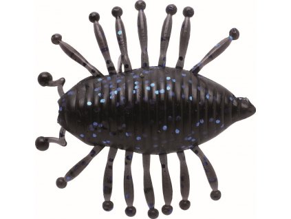 Gumová Nástraha Illex Woodlouse 1,18" 3 cm Black/W/Blue