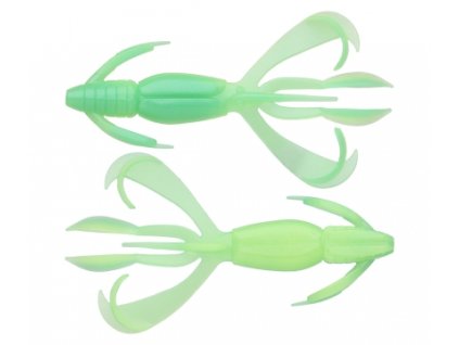 Gumová nástraha Keitech Crazy Flapper 2.8" 7 cm Lime Chartreuse Glow