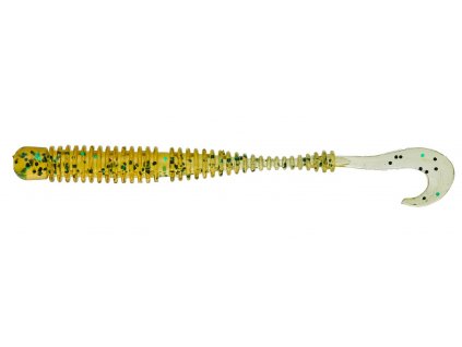 Gumová Nástraha Illex Ring Worm 7,6 cm Gold Pumpkin