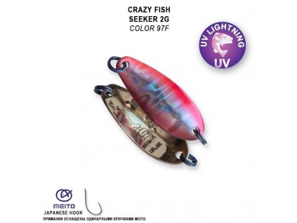 Plandavka Crazy Fish Seeker 29 mm 2g color 94F