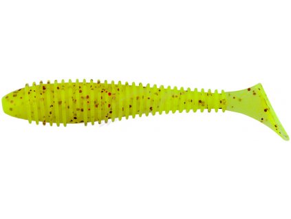 Gumová Nástraha Keitech Swing Impact Fat 2.8" 7 cm Chartreuse Red Flake (8ks)