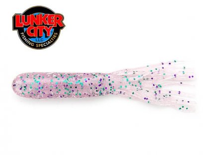 87786 3 gumova nastraha lunke city tubes 4 10cm pink squid 8ks