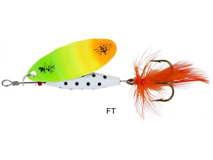 přívlač rotacni trpytka abu garcia reflex white 12g