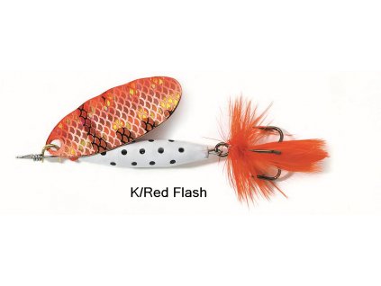 88143 rotacni trpytka abu garcia reflex white 12g k red flash